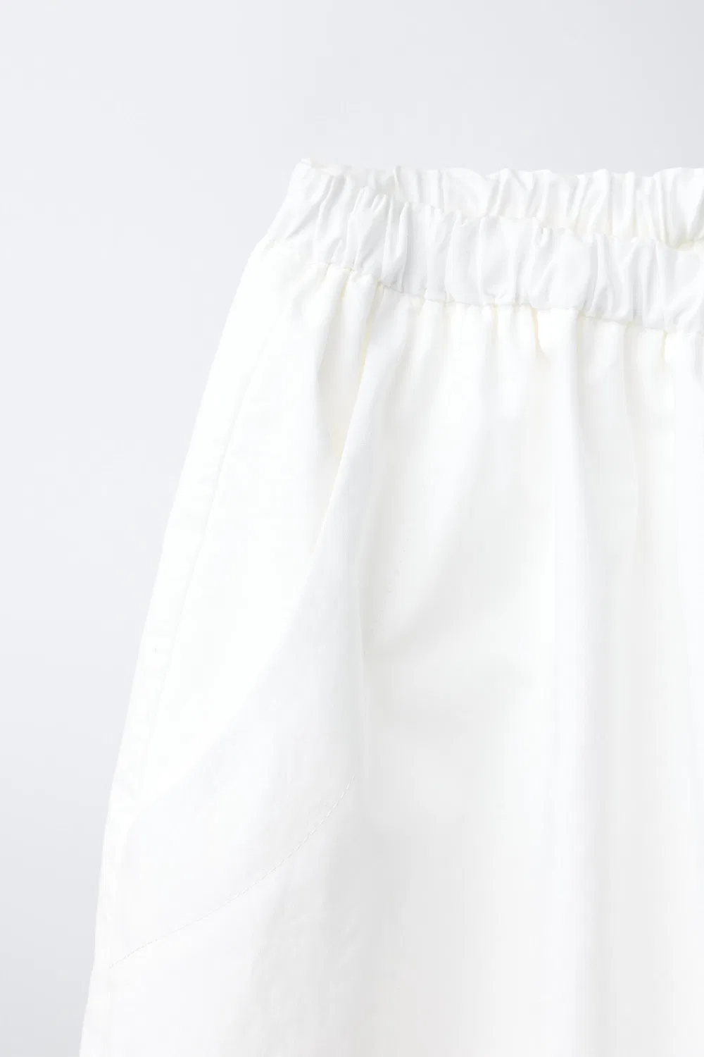 Брюки из поплина с воздушными шарами ZARA, White — фото 3