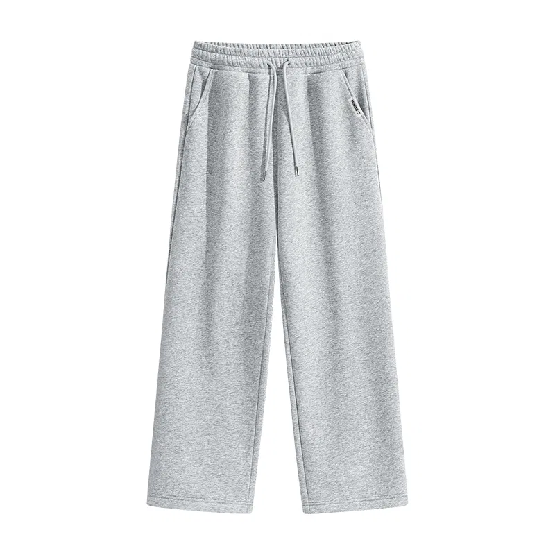 Детские брюки повседневные прямого кроя MINISO, White Heather Gray — фото 4