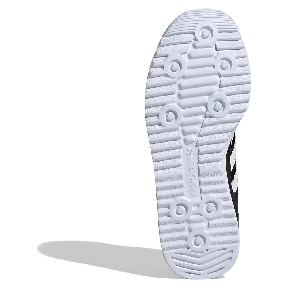 Детские кроссовки для девочек с эластичными шнурками SL 72 RS Adidas Originals, Black — фото 4