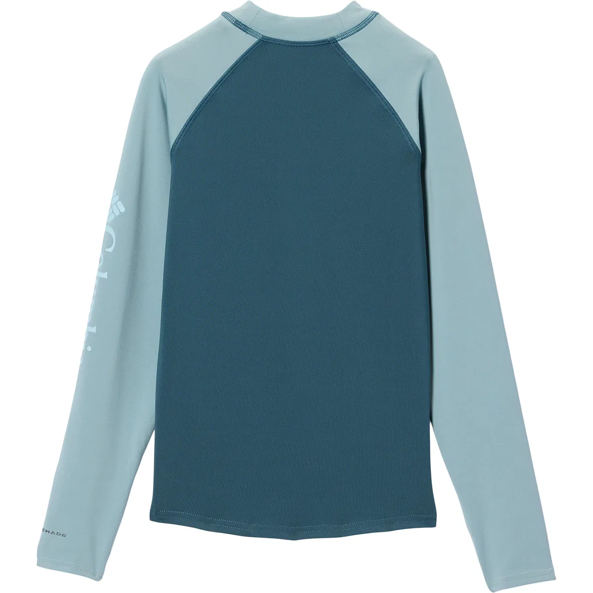 Детская рашгард для мальчиков с длинным рукавом Sandy Shores Long-Sleeve Sunguard Columbia, Everblue/Crushed Blue — фото 2