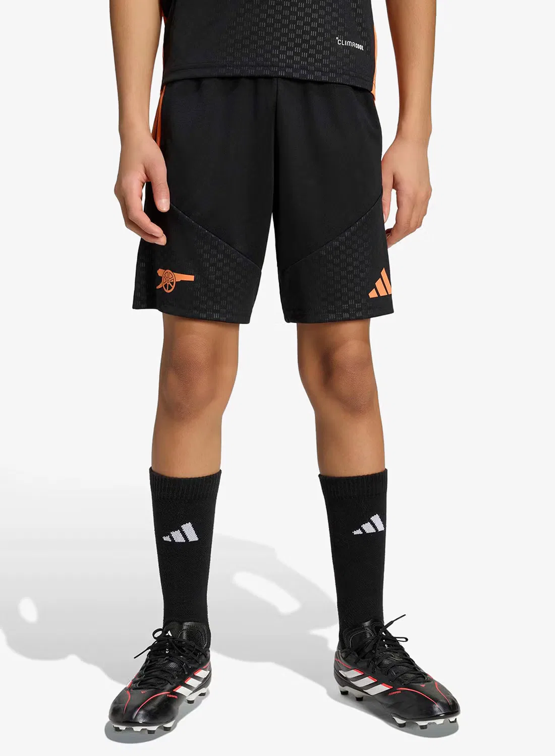 Шорты тренировочные Arsenal FC 26/27 Tiro Adidas, черный — фото 3