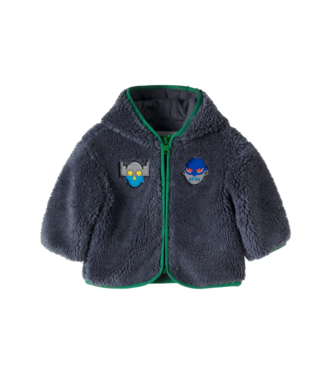 Легкая куртка с капюшоном Stella Mccartney Kids, серый