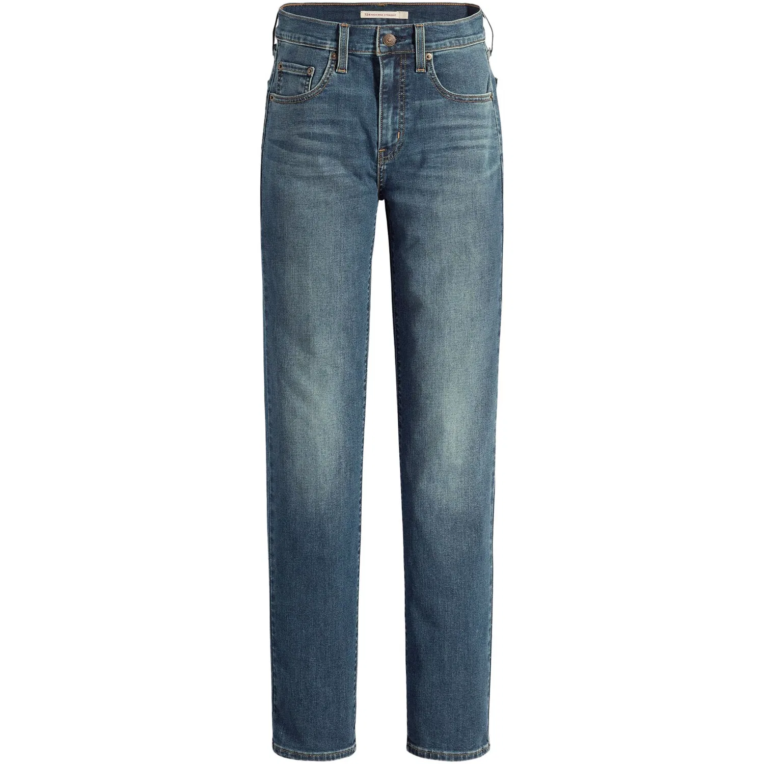 Женские джинсы straight fit 724 High Rise Straight Levi's, Tore It Up No Dx T2 — фото 4