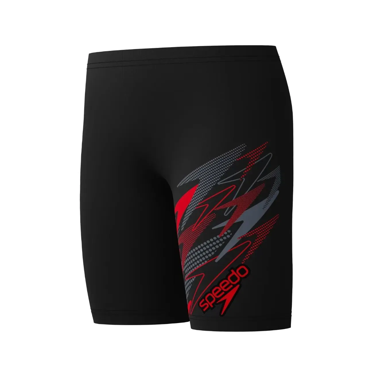 Детские плавки для мальчиков с принтом Medley Logo Jammer Speedo, Gris Oscuro — фото 2