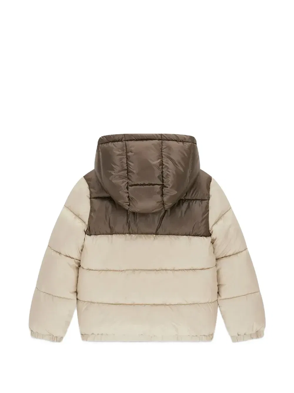 Куртка на подкладке с капюшоном Guess Kids, бежевый — фото 2