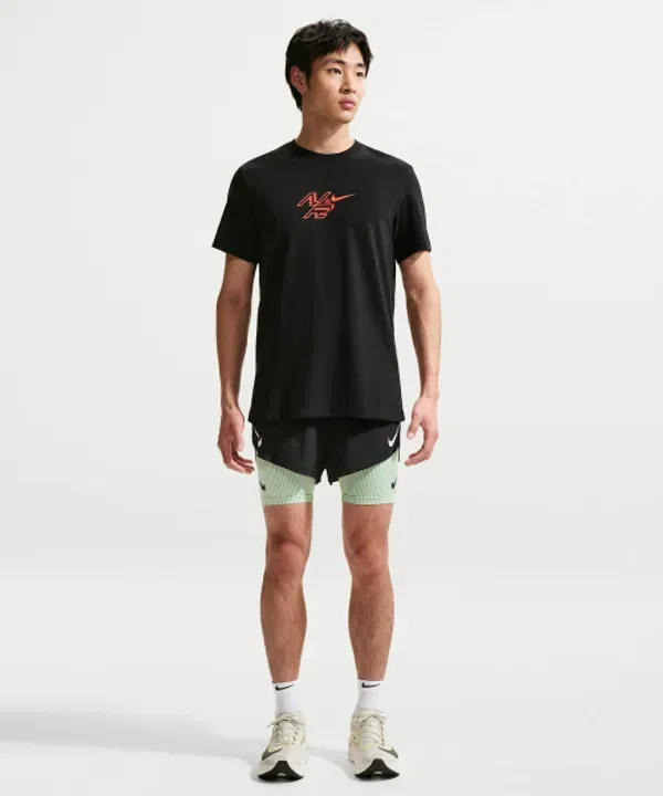 Футболка беговая AerOSwift Dry Fit, Nike, малиновый — фото 4