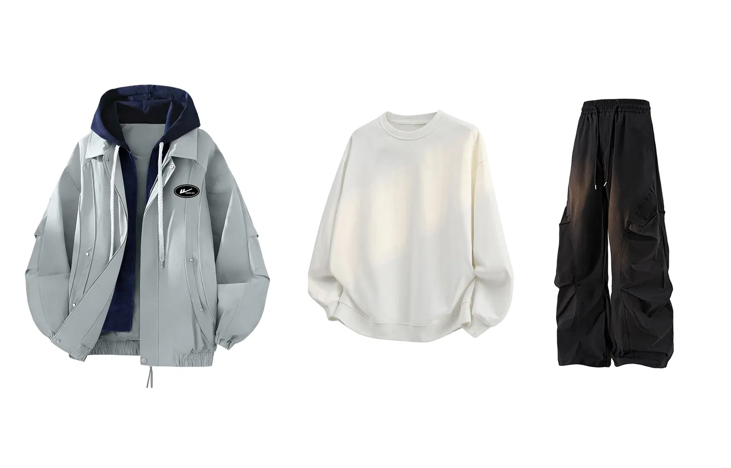 Детский комплект худи и брюк с принтом Sweatshirt Sets Unisex Hooded Moderate WARRIOR