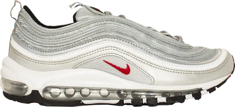 

Кроссовки Nike Wmns Air Max 97 OG QS 'Silver Bullet', серый