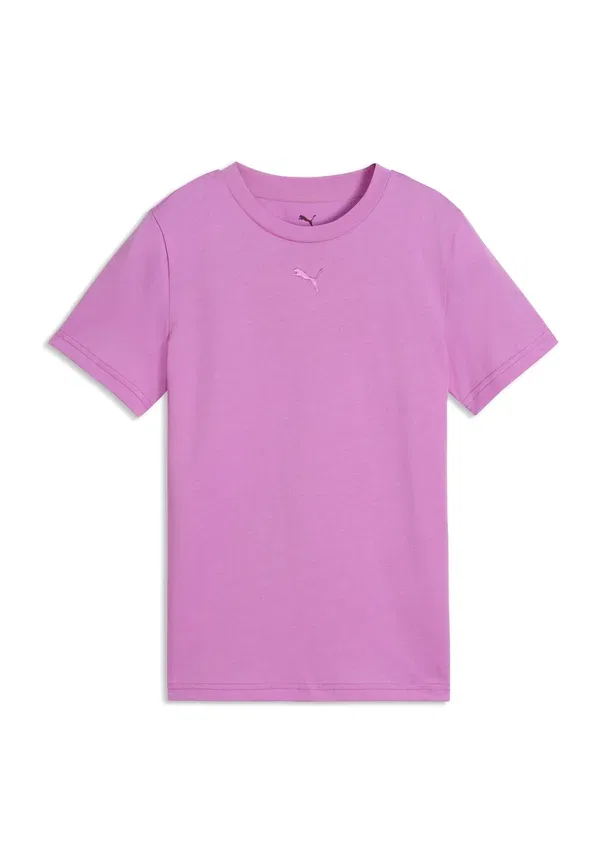 Футболка из 100% хлопка Essentials Puma Mauve Pop, сиреневый — фото 4
