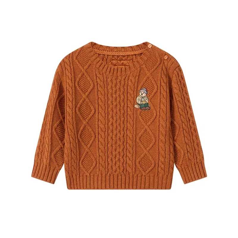 Детский свитер с принтом FW25 Kids' Teenie Weenie Men, Jasper — фото 3