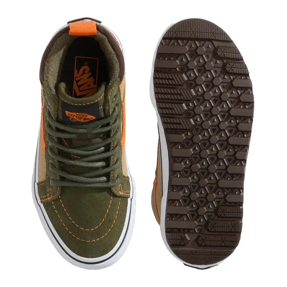 Кроссовки MTE SK8-Hi Vans, коричневый — фото 2
