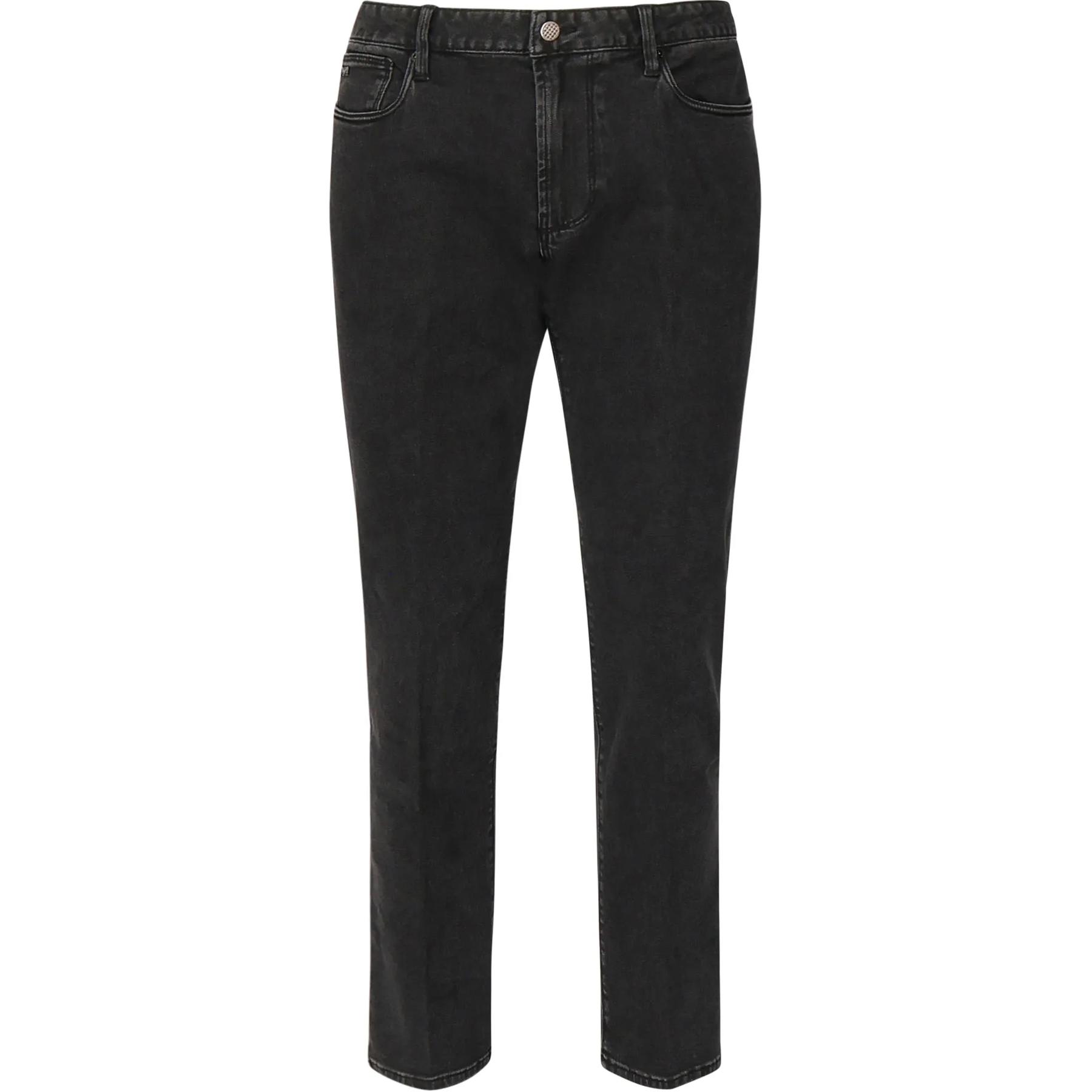 

Прямые джинсы EMPORIO ARMANI, черный