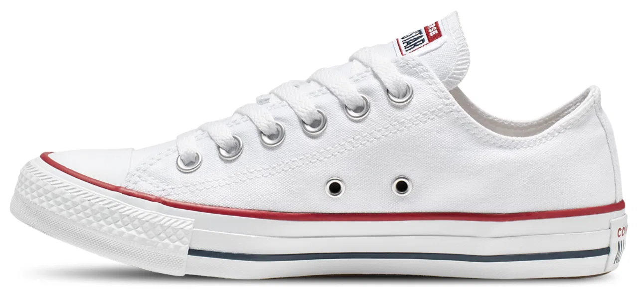 Кроссовки для мальчиков All Star Low Top Converse, цвет Optical White/Navy — фото 2