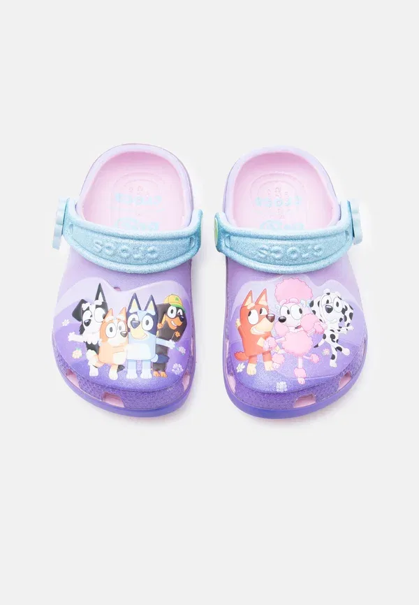 Детские мюли Crocs, мультиколор — фото 4