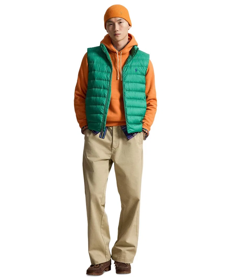 Мужской жилет The Colden Packable с наполнением из пуха Polo Ralph Lauren, Erin Green — фото 2