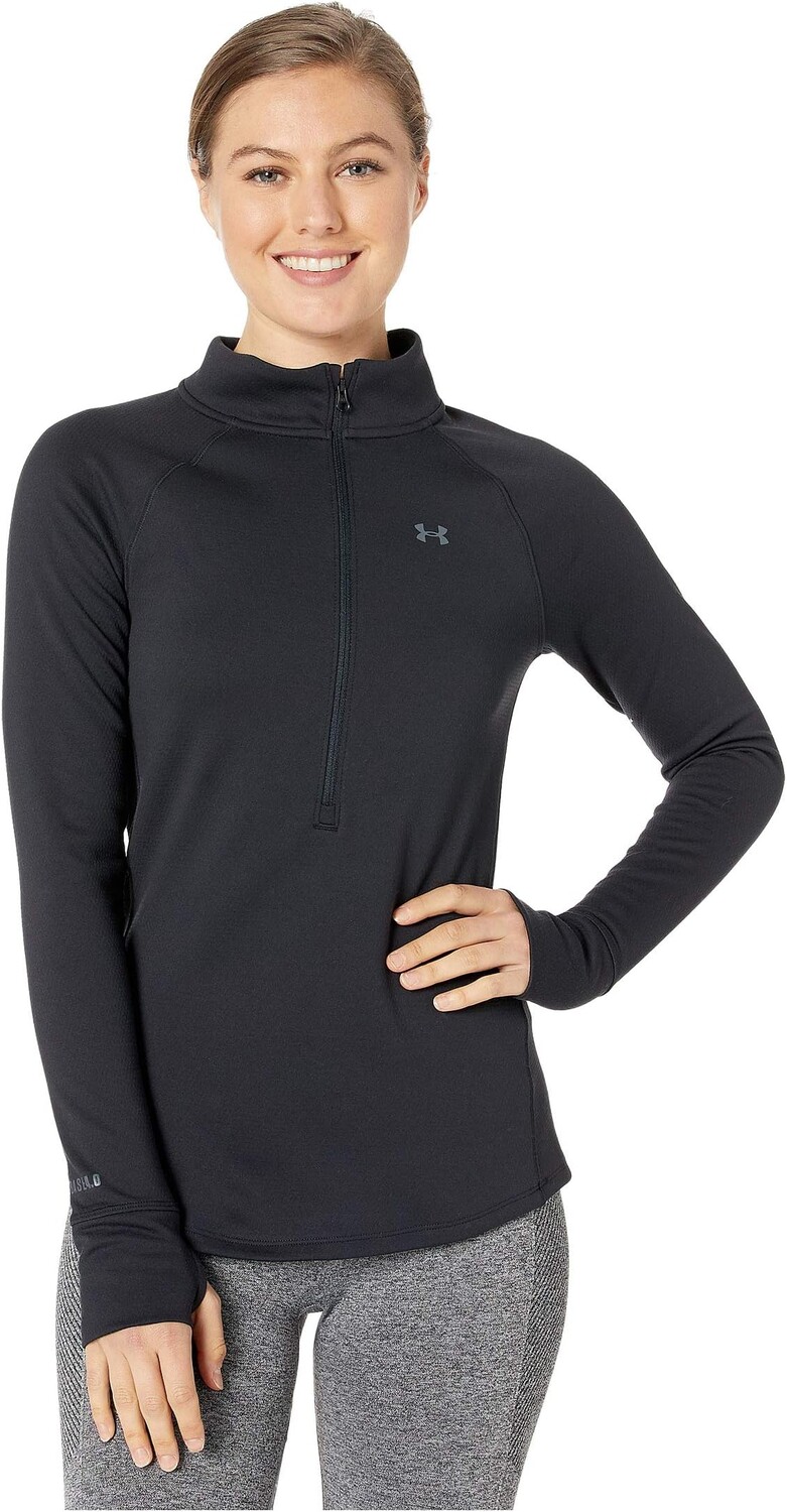 

ColdGear(R) Base 4.0, молния 1/2 Under Armour, цвет Black/Pitch Gray