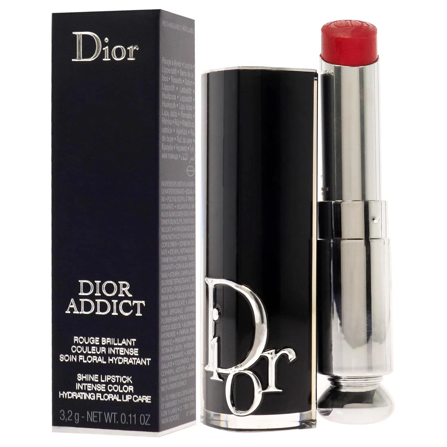 Помада матовая Dior, 3.2 г, Red — фото 4