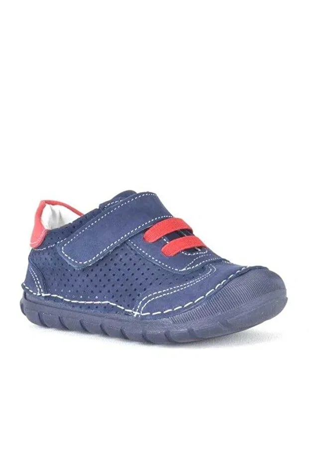Детские туфли для мальчиков с ортопедической стелькой Şeker Bebe, Navy Blue — фото 2