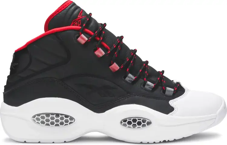 

Кроссовки james harden x question mid 'og meets og' Reebok, черный