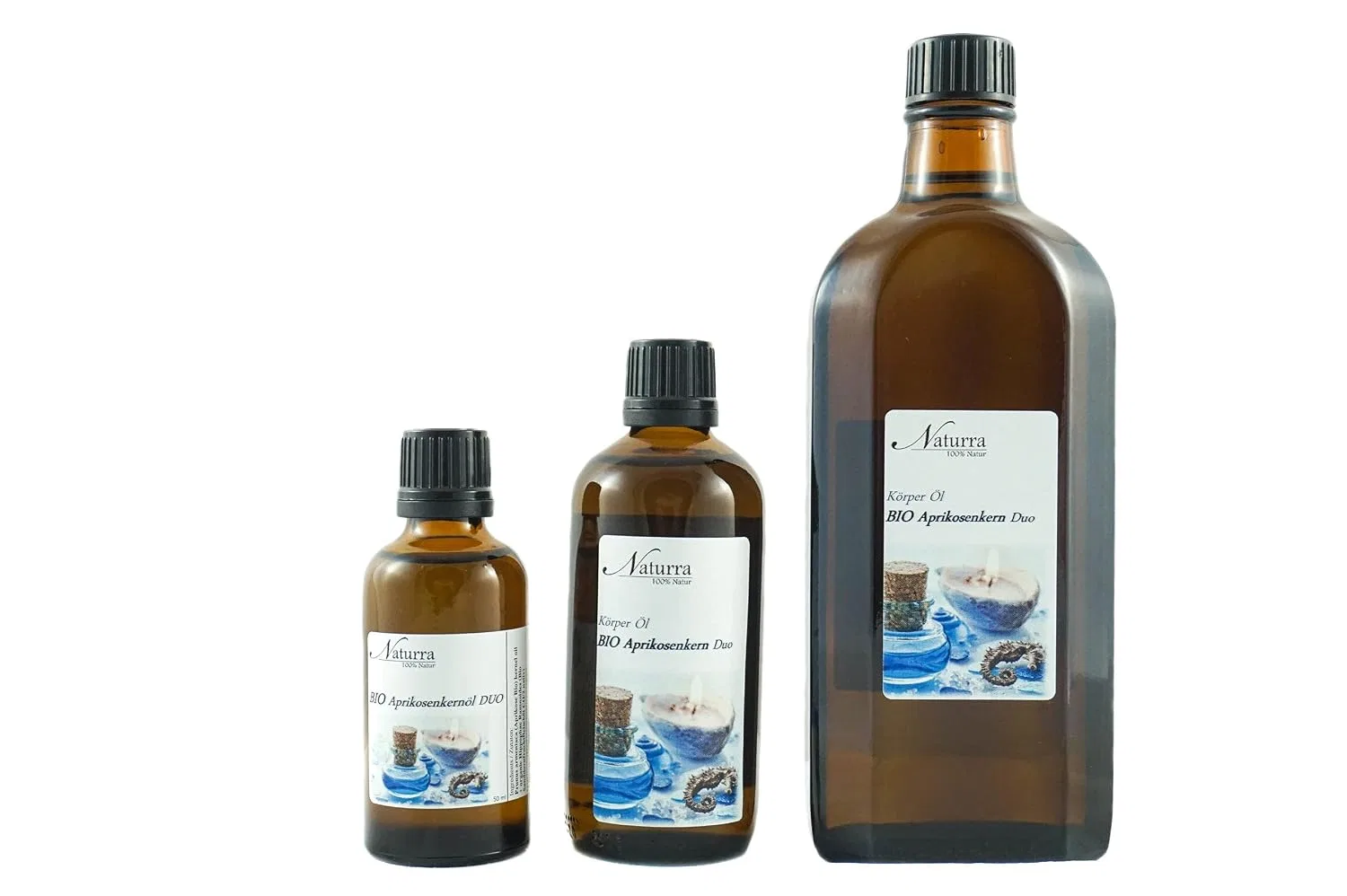 Масло для тела Organic Apricot Kernel Oil Duo Naturra, 50 мл, с Organic Wild Rose Oil — фото 3