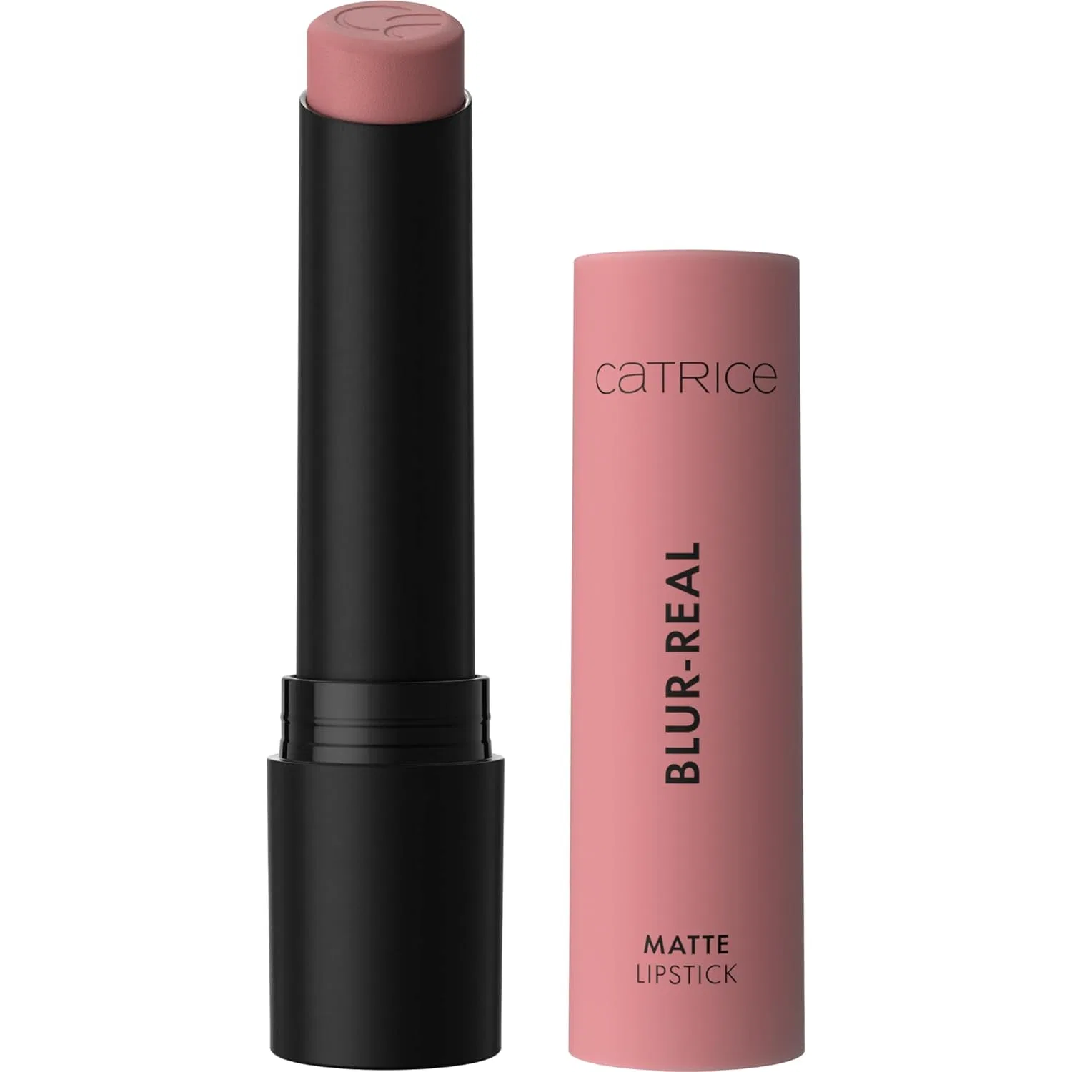 Матовая помада Catrice Blur-Real Matte, оттенок 040 Muted Romance, набор 3 шт. по 3 г, розовый — фото 2