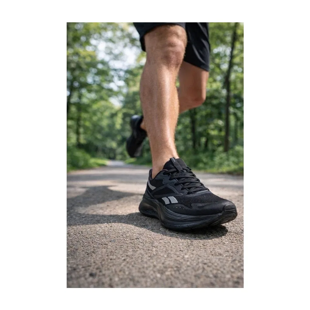 Детские кроссовки для бега с шнуровкой, дышащие, Anes Run III Reebok — фото 3