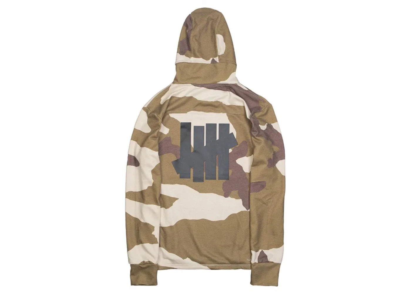 Мужская худи с принтом Running Tech Hoodie Adidas, Desert Camo — фото 2