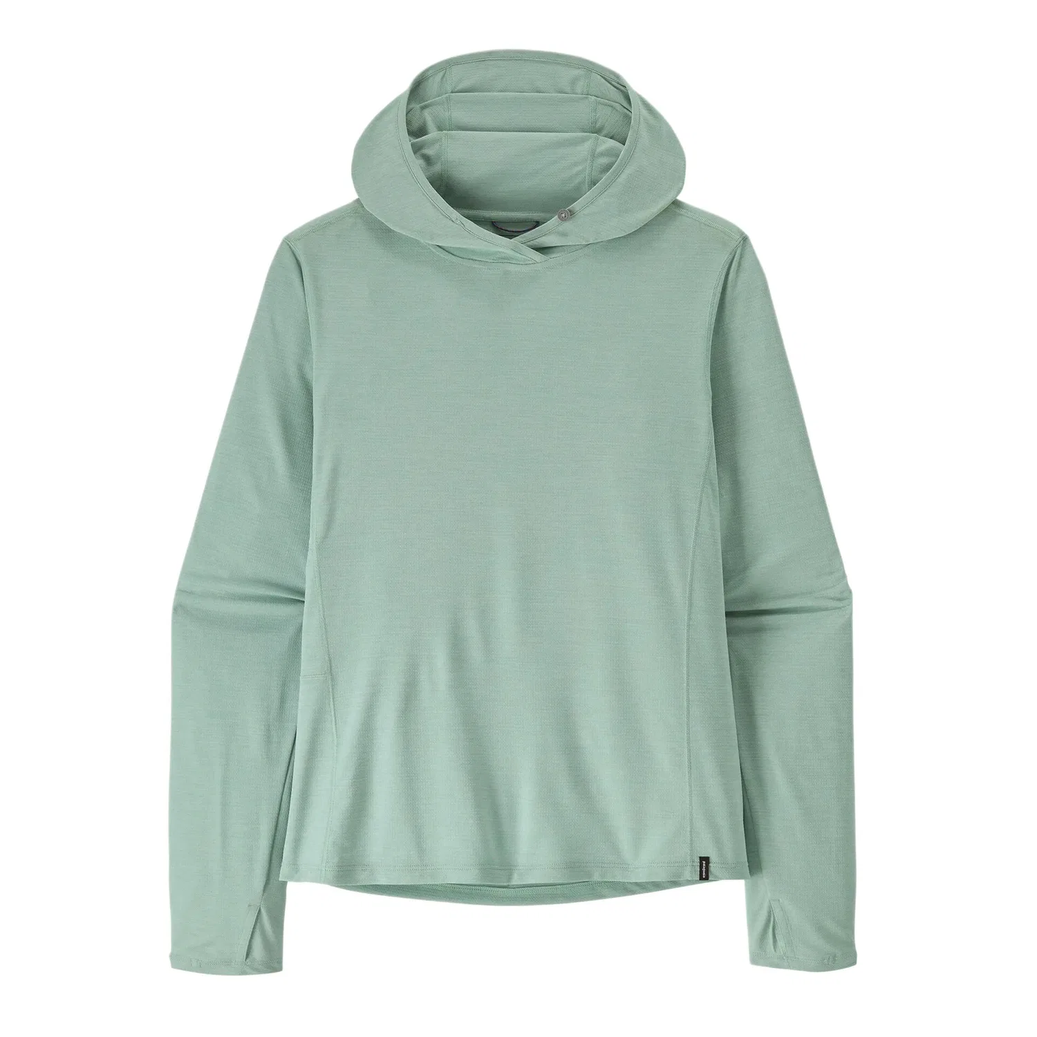Женская быстросохнущая футболка с длинным рукавом Capilene Patagonia, Light Blue Sage/CGSX — фото 4