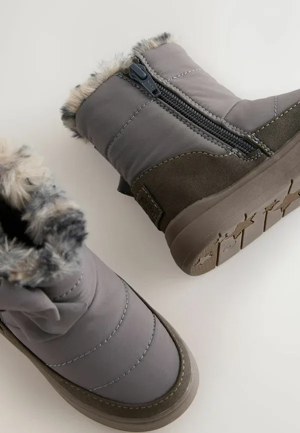 Ботинки водонепроницаемые Regular fit Next, grey, серый — фото 4