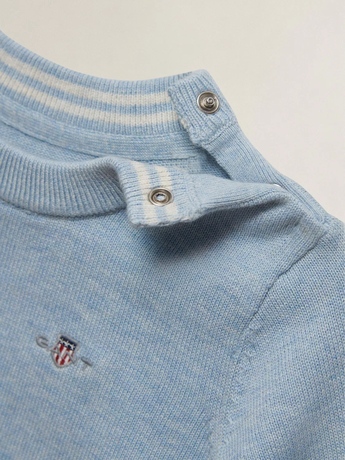 Свитер с круглым вырезом Gant Blue — фото 3