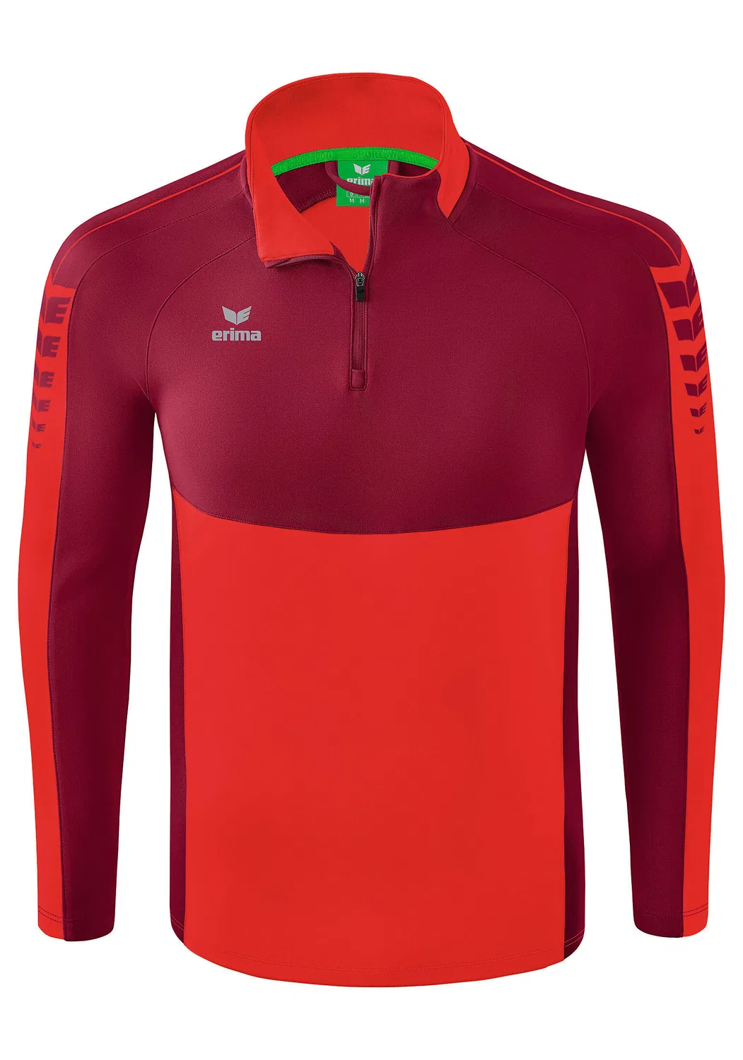 Детский тренировочный топ Six Wings Erima, Rot Bordeaux