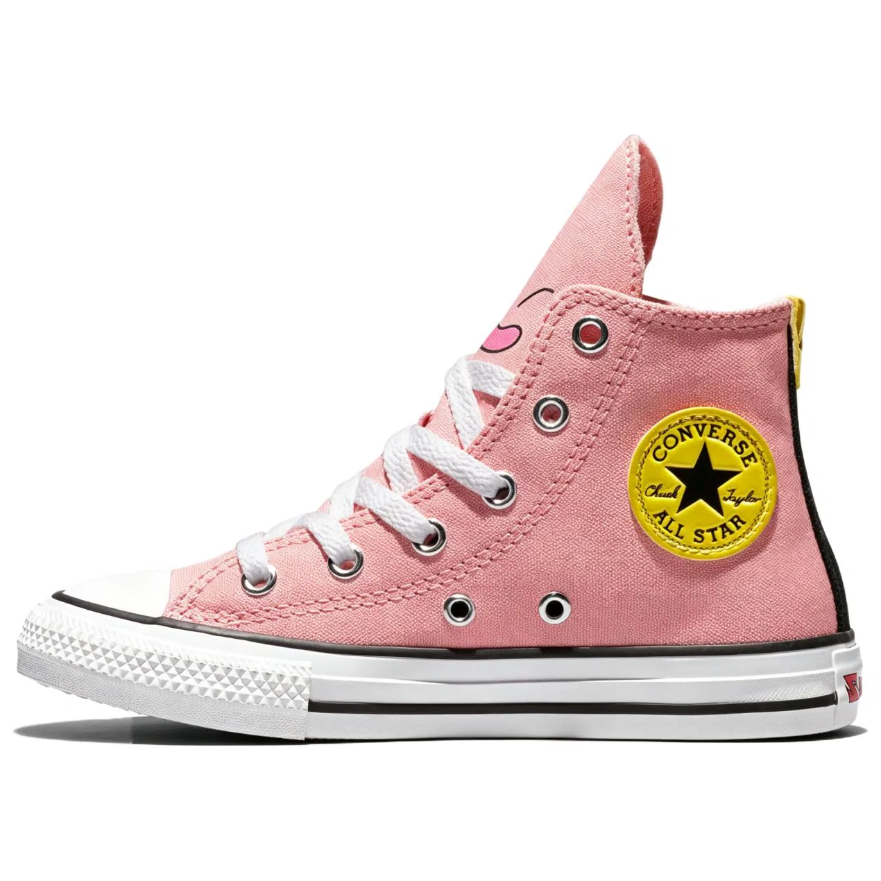 Детские кеды из хлопка Converse All Star, Pink