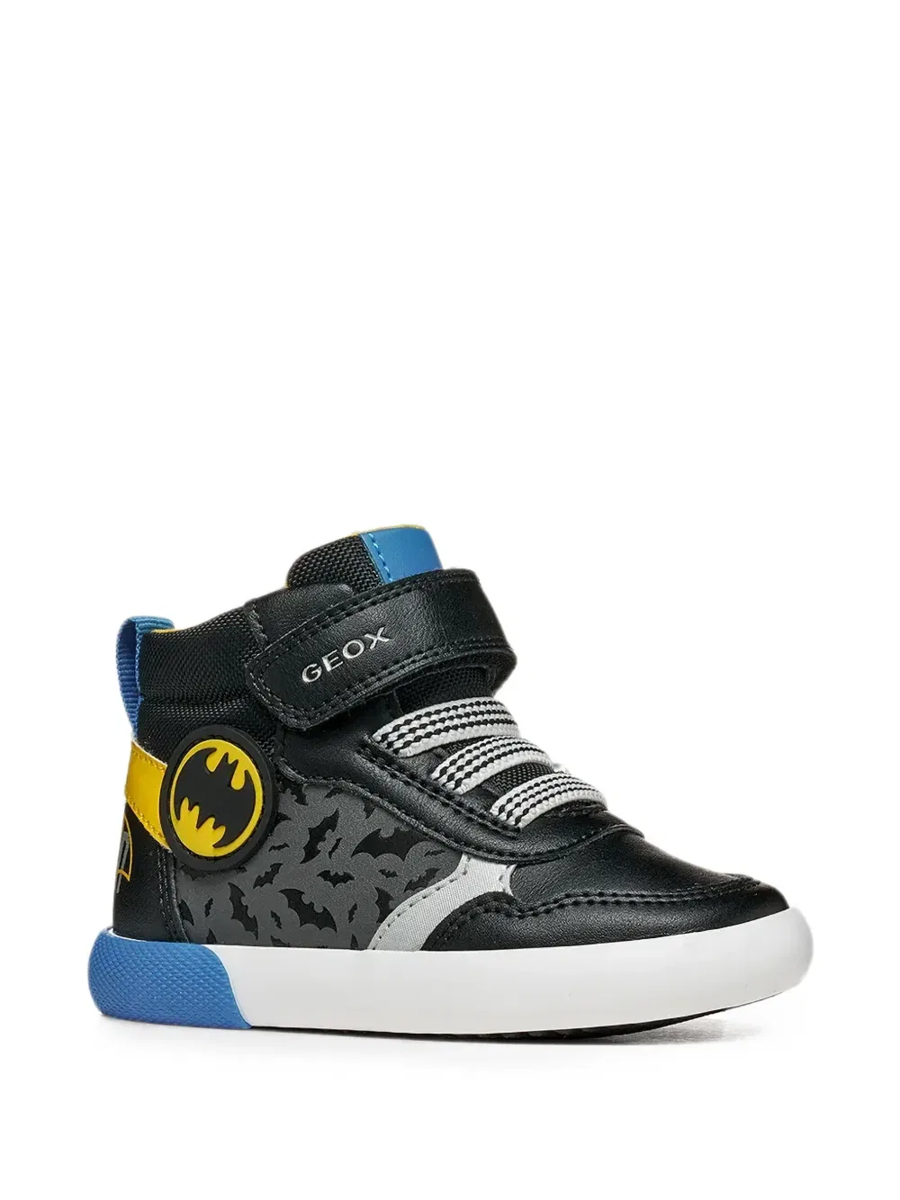 Кроссовки для мальчика Batman Geox Kids, черный