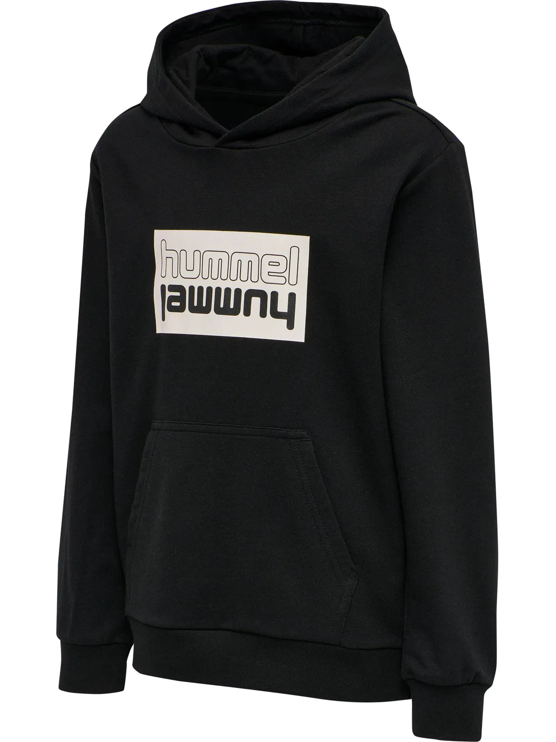 Детское худи с капюшоном Hmlduo Hummel, Черный