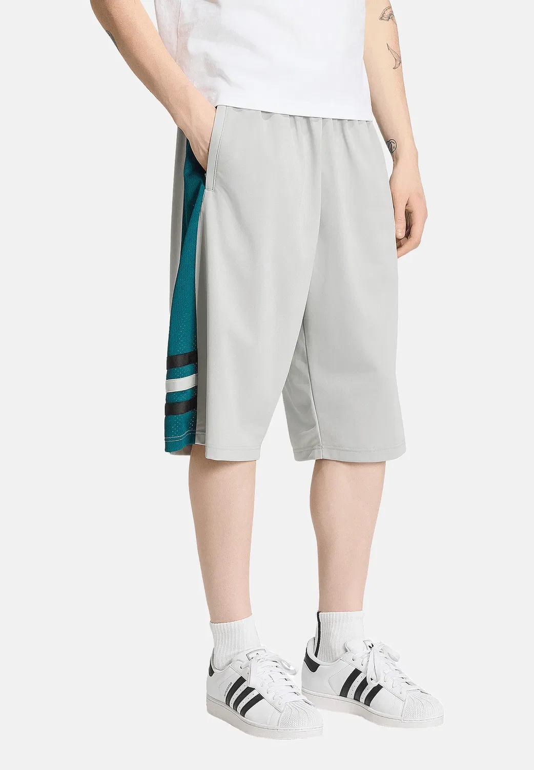 Adicolor Court Short Lifestyle - текстиль - hosen kurz - шорты Adidas Originals, Grau