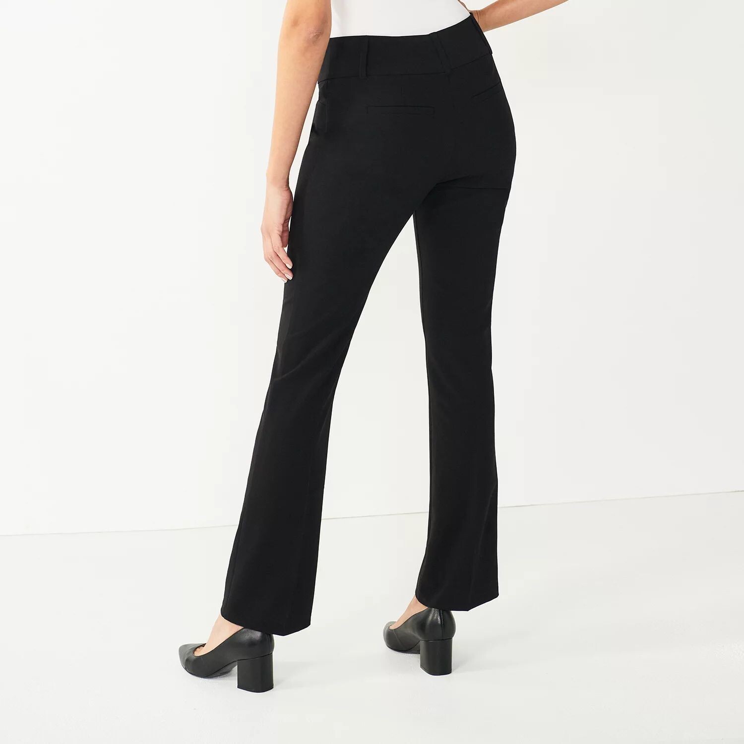 

Женские брюки с вырезом на пояс Nine West Magic Waist Nine West, черный