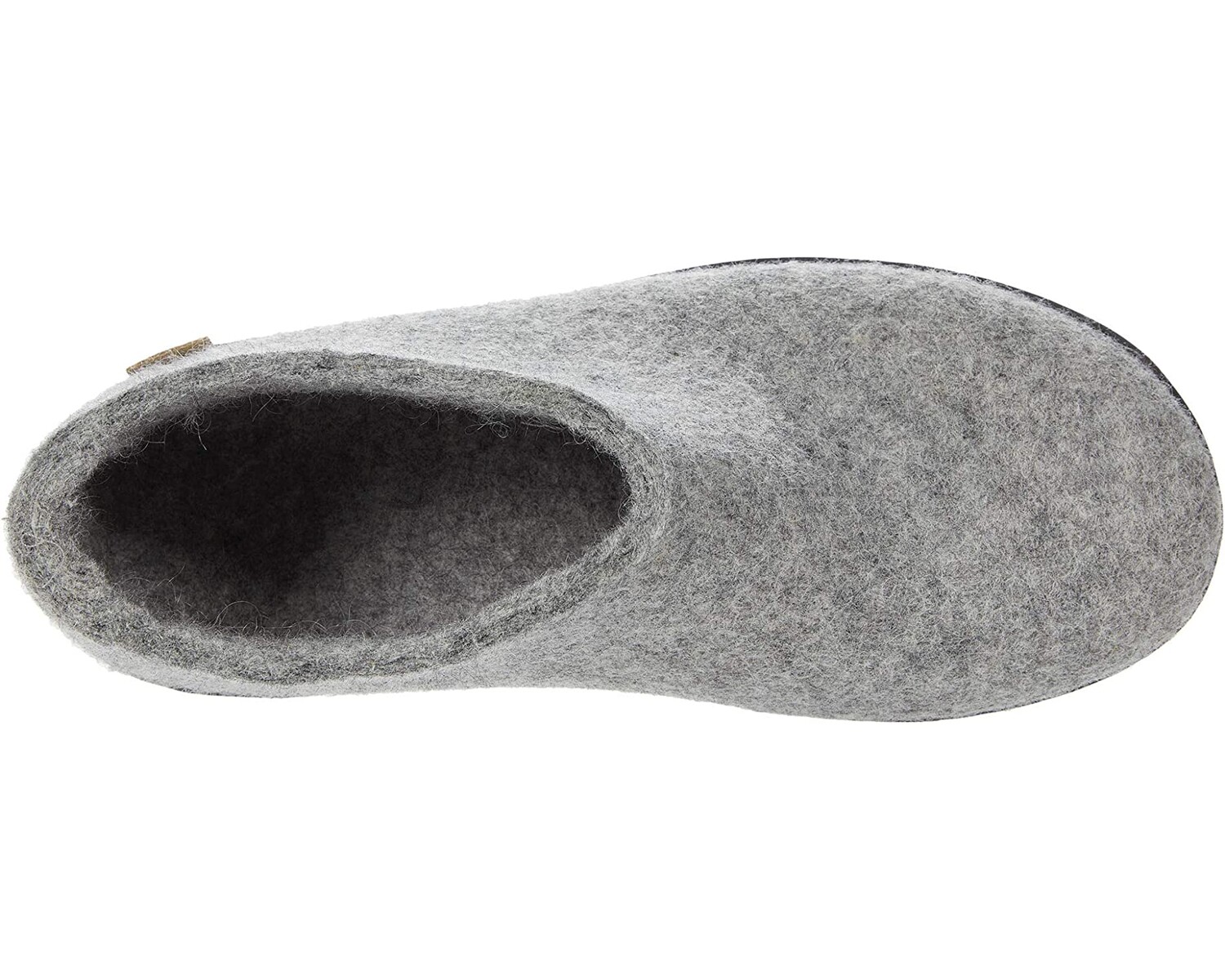 

Слипперы Wool Shoe Rubber Outsole Glerups, серый