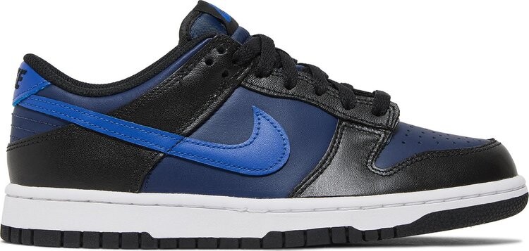 

Кроссовки Nike Dunk Low GS 'Black Midnight Navy', синий