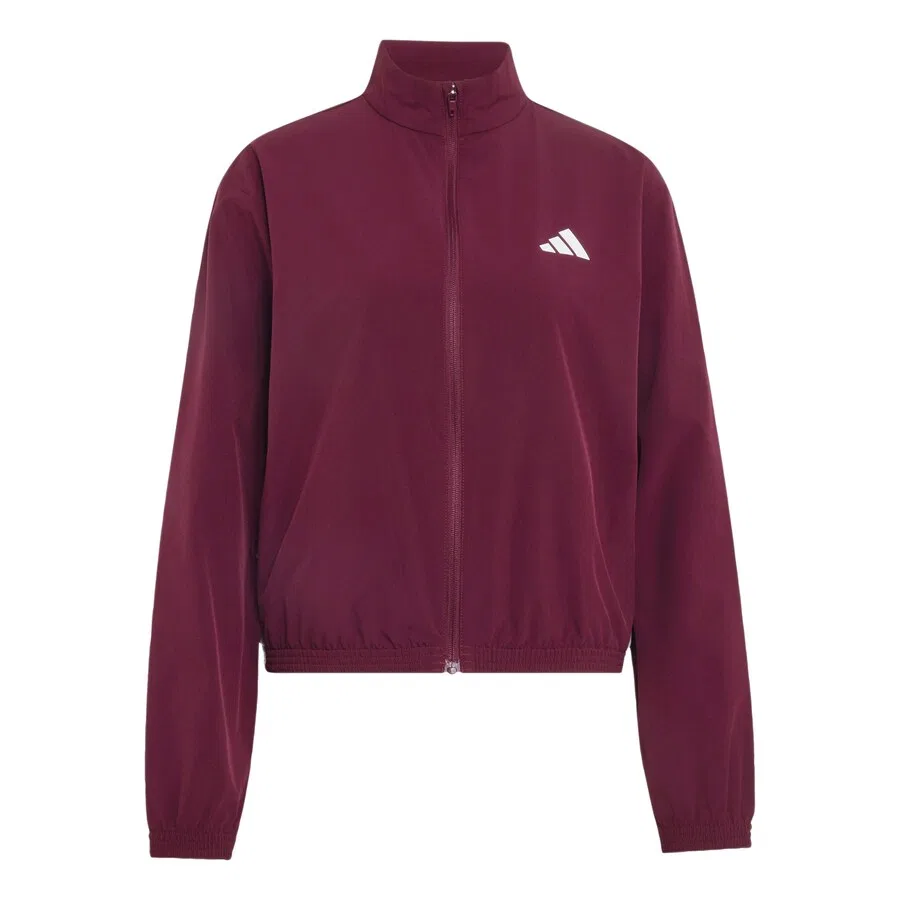 Тренировочная куртка ADIDAS PERFORMANCE 'Train Essentials' винно-красного цвета
