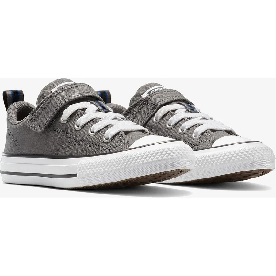 Кеды детские с принтом Chuck Taylor All Star Malden Street Easy On Converse, Серый — фото 2