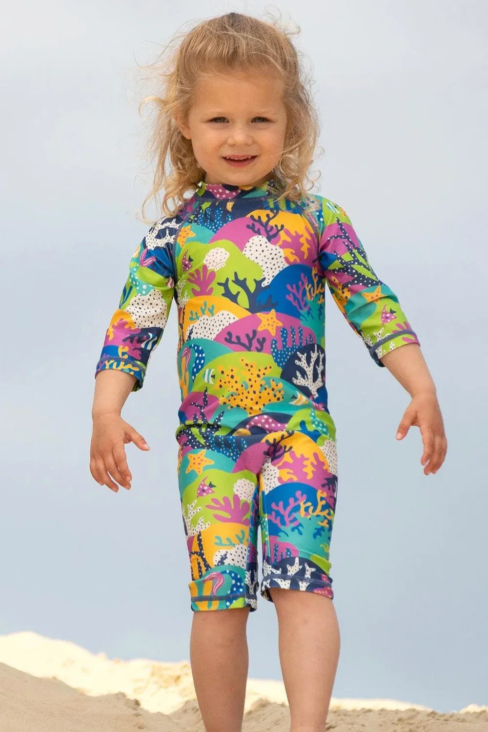 Детский костюм для плавания Coral Reef Sunsuit Kite, Multi — фото 2