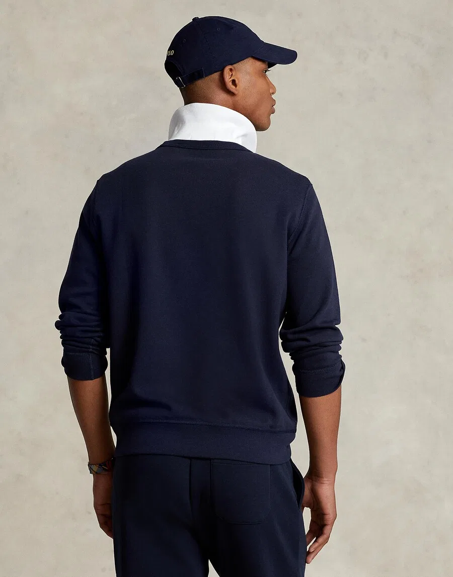 Толстовка Polo Ralph Lauren темно-синего цвета — фото 4