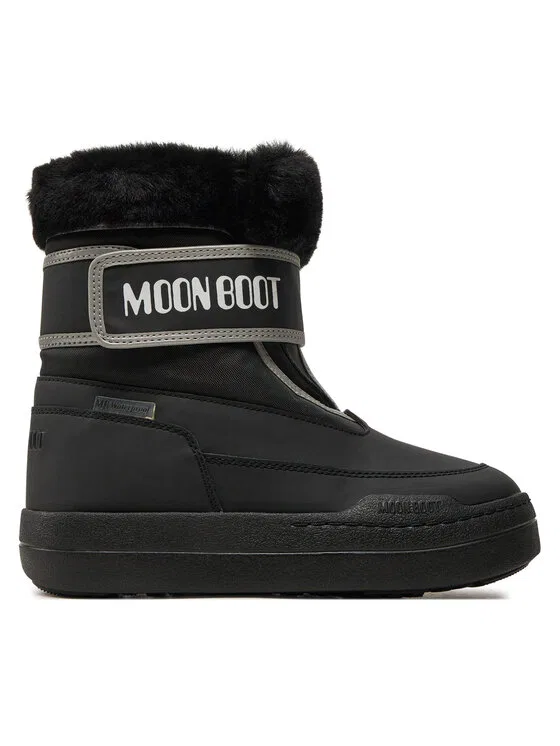 Сноубутсы Junior Park Strap Moon Boot, черный