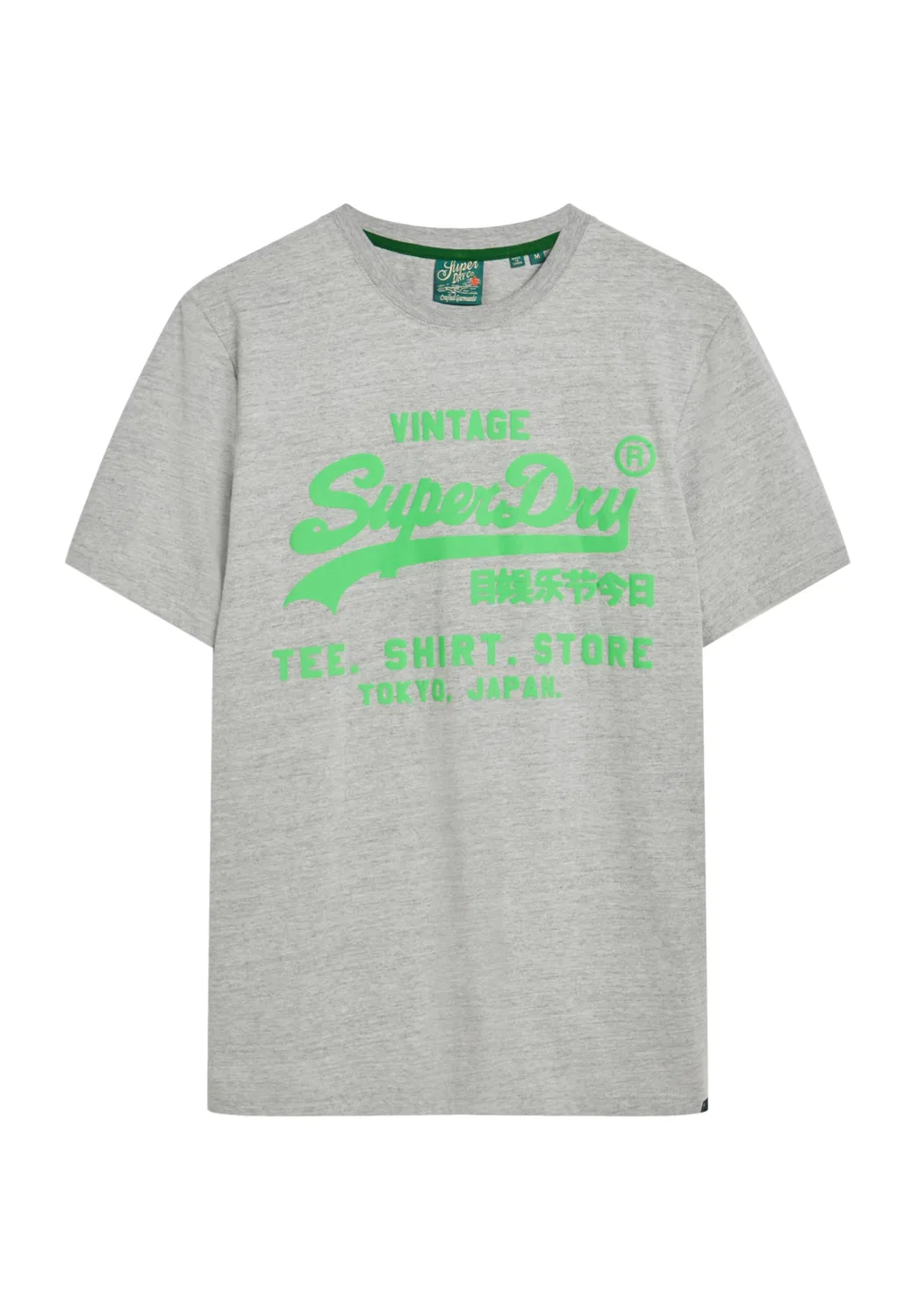 Мужская футболка с принтом VL Tri Superdry, Sporty Grey Melange
