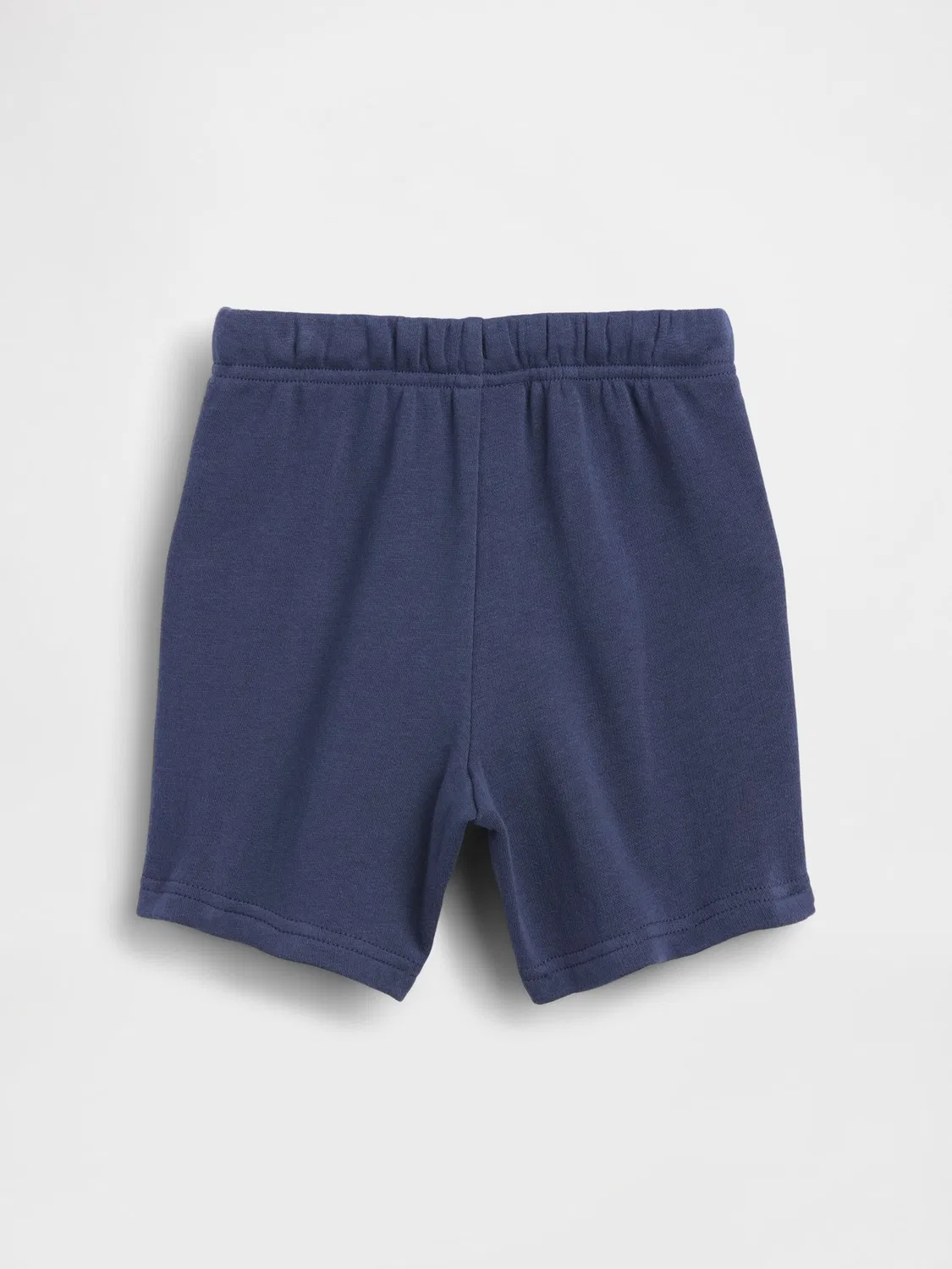 Шорты на завязках из французского трикотажа Gap, синие — фото 3