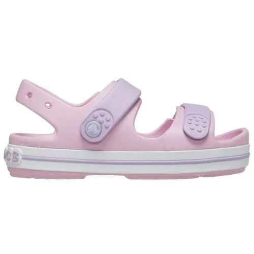 Детские сандалии с ремешками Crocs Crocband Cruiser, Rosa Lavendelblau — фото 3