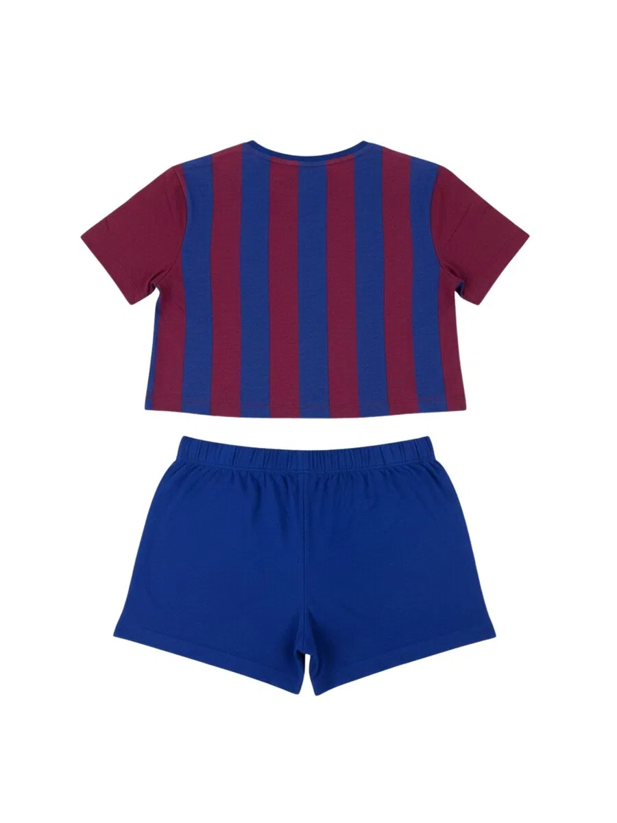 Пижама Cerda 'Short Pajamas Single Jersey FC Barcelona Beige' синего цвета — фото 2