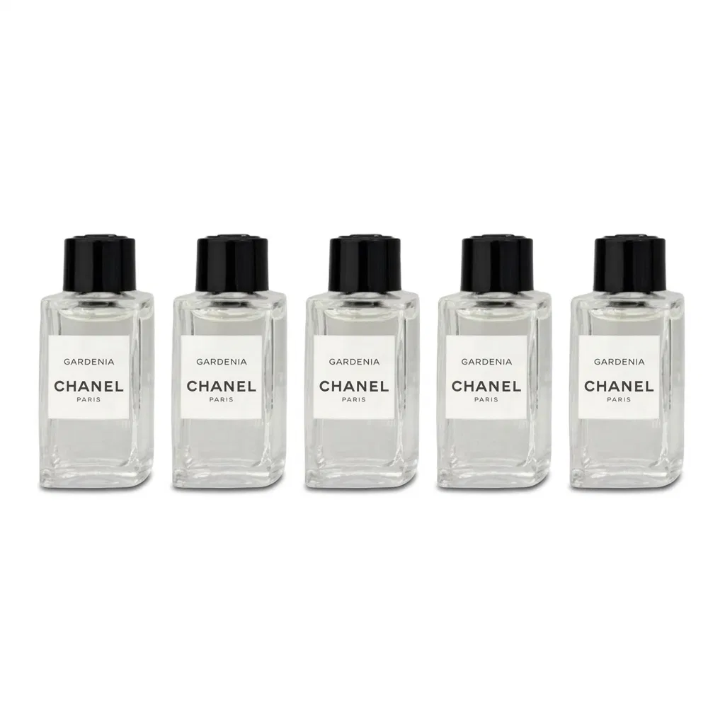 Женский набор пробников парфюма CHANEL Gardenia, 5x4 мл, Chanel, Black