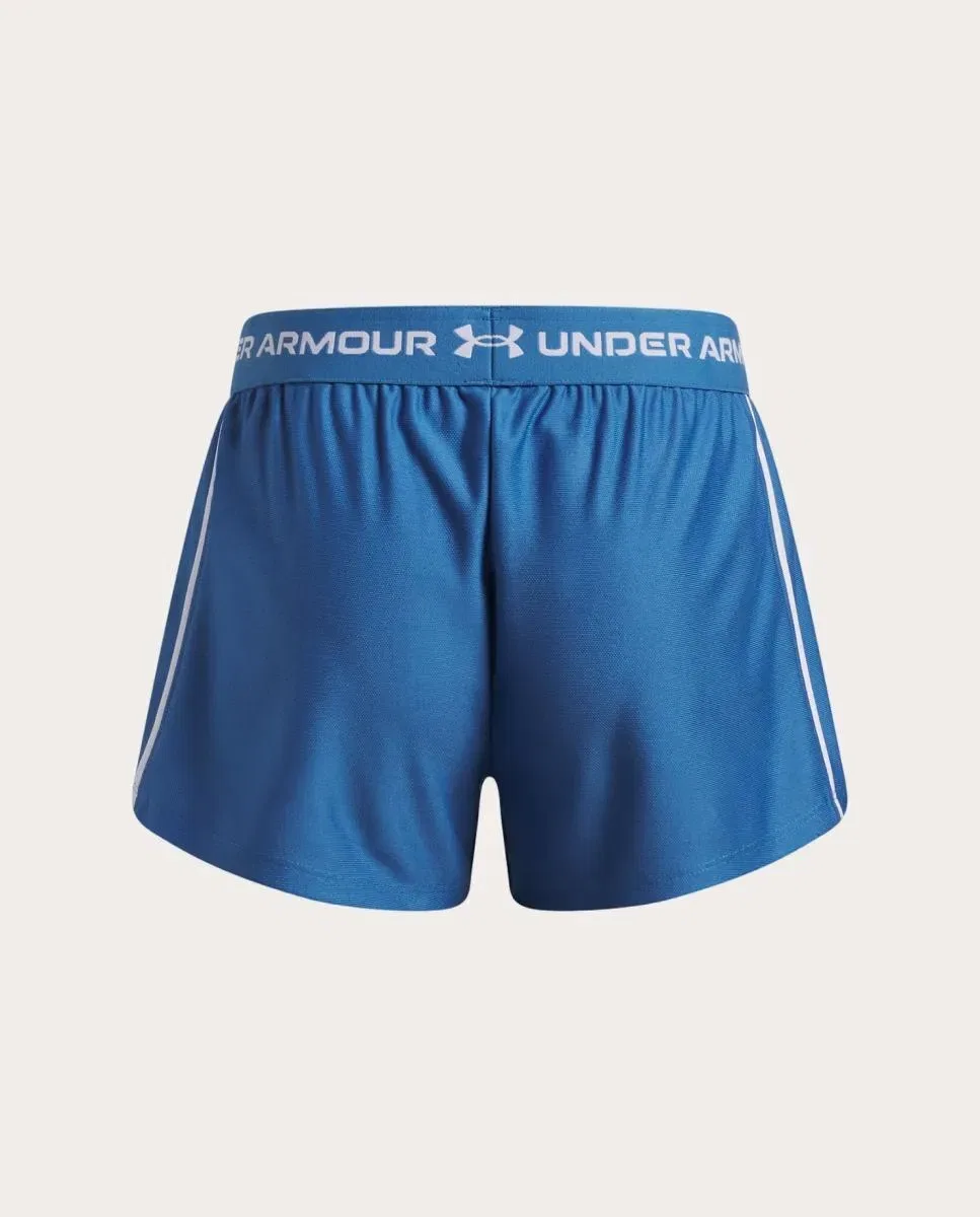 Детские шорты для девочек с карманами G Tech Play Up Short Under Armour, Azul — фото 2