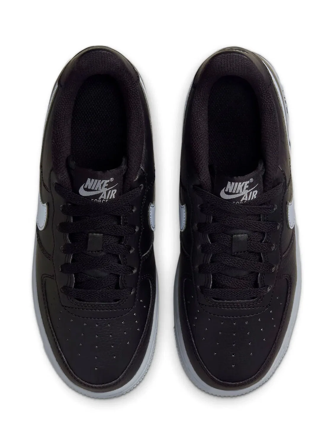 Кроссовки Air Force 1 Low 'Black Wolf Grey' Nike, черный — фото 4